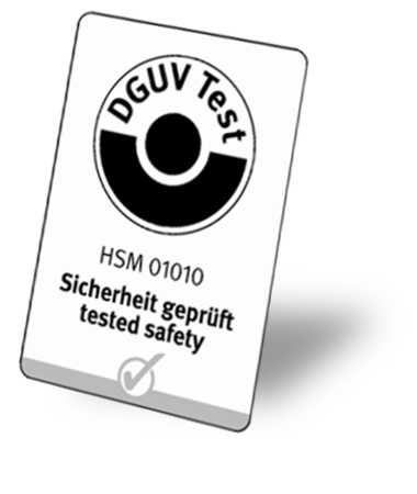 Bloccaggio idraulico di sicurezza con certificazione DGUV.
